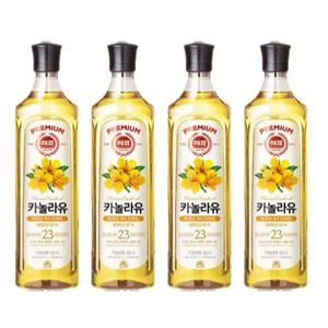 튀김용식용유 해표 해표카놀라유 카놀라유900 카놀라유 900ml x 4개 해표식용유