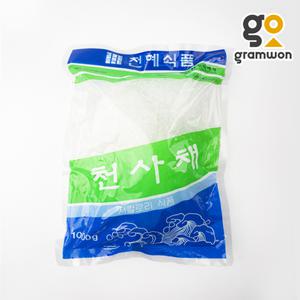 천사채 소 1kg 요리용 저칼로리 다이어트 면 잡채 당면 샐러드 횟집 데코