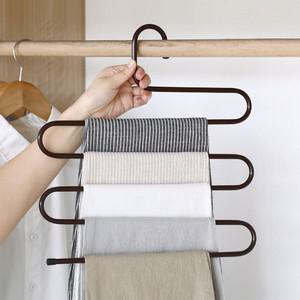 철제 5단 바지걸이 - 좁은옷장 공간활용 넥타이 벨트정리
