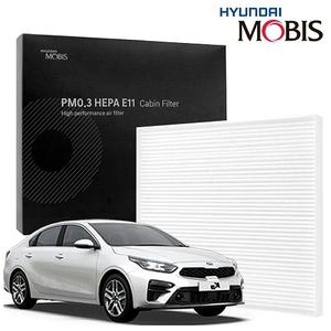 올뉴 K3 차량용 정품 에어컨필터 공기청정기 히터 에어 미세먼지 필터 현대모비스