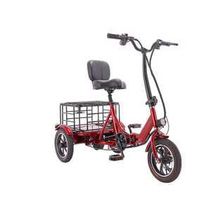 노인 삼륜 전기 자전거 성인세발자전거 자동 접이식