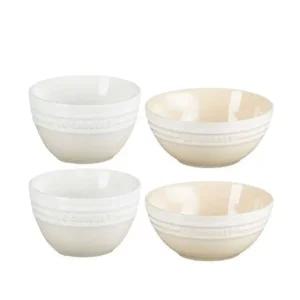 [갤러리아] [르크루제] 북유럽 밥그릇 국그릇 2인세트