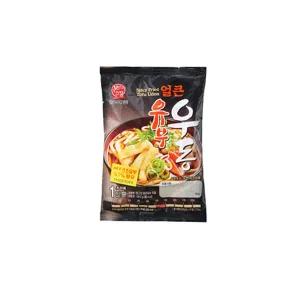 본고장 얼큰 유부 우동 234.2g 유통기한 2025.12.14까지