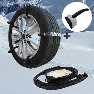 [셀러허브 패션][JHQS8U18_52C0]자동차 스노우체인 벨트형 타이어체인 차량