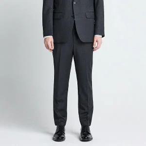 [에스티코] 울 사방스판 에센셜 수트 팬츠_그레이 (클래식핏) (P003541193)