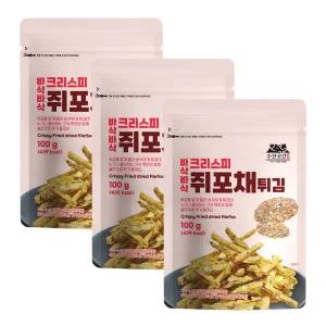 빠삭한 크리스피 쥐포튀김 100g x 3봉