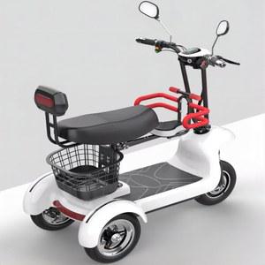 세발 전기자전거 접이식 삼륜 미니 장바구니 산책 전동오토바이 전동차 마트 등하원