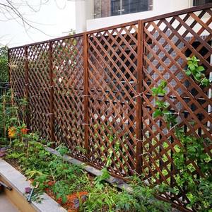 나무 파티션 정원울타리 야외 테라스 원목 가벽 울타리 휀스 담장 꾸미기 데코 등나무 정원