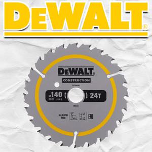 디월트 140mm 5.5인치 원형톱날 목재용 톱날 24T 목공 나무 DCS512용 쇠톱날 팁쏘 원형톱 DT20434