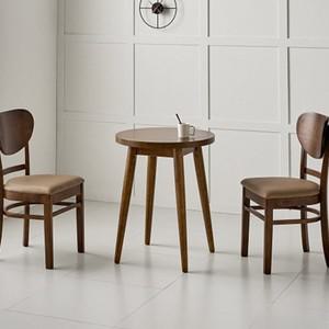 가구산책 원목 원형 테이블 700 GF302