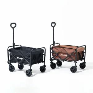 벤소닉 아웃도어 캠핑용 유아 웨건 대형 손수레 캐리어 카트 블랙 브라운