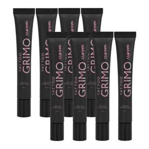 타투 그리모 컬러링 에센스 흑색X8개 / 두피 물들임