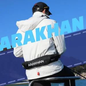 아라칸 자동팽창식 허리 벨트형 구명조끼 FW01