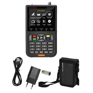 GTMEDIA V8 Finder2 위성 신호 파인더 FTA DVB-S/S2/S2X LCD 화면 수신기 미터 EU 플러그