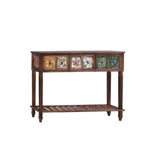 원목 엔틱 콘솔 수납 우드 현관 협탁 진열장 화분대 인테리어 책꽂이 콘솔서랍장 흰색