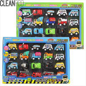 로드트립 교통놀이세트 미니카 색상랜덤풀백카 미니카 미니자동차 장난감