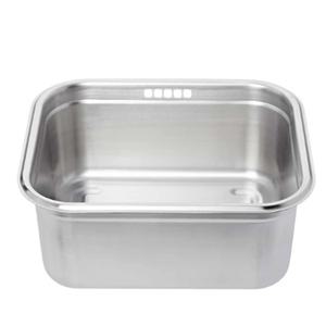 쿡에버 스테인리스 일체형 설거지통