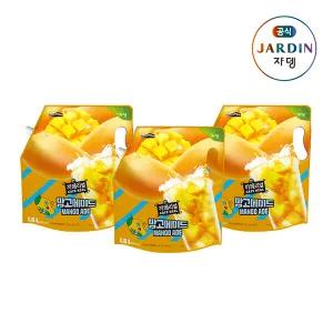 [쟈뎅] 까페리얼 망고에이드 1.5L X 3개 (총 4.5L)