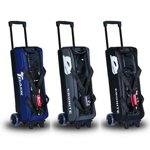 2025 에보나이트 트랙 3볼 도트 롤러백 볼링가방 볼링용품 + 만능크리너, 시소백