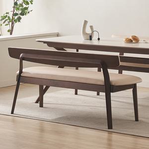 [삼익가구]비안트 3인용 원목 등받이 벤치