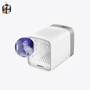 쿠쿠 넬로 펫 에어샤워&드라이룸 그레이