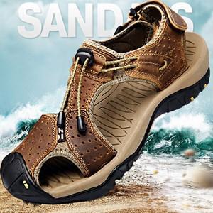 가죽 아웃도어화 스포츠샌들 남자 남성 샌달 등산샌들 샌들