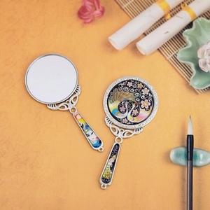 나빌레라 자개 공주손거울 (전통문양)