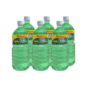 불스원 레인OK 에탄올 그린워셔액 1.5L 6개