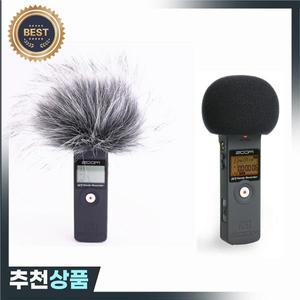 Zoom H1 H1N Handy Deadcat WindShield 녹음용 모피 윈드스크린 머프 마이크  커버 소음 차단 스테레오