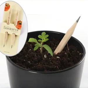 몽땅연필 예쁜 씨앗 몽당 연필 세트 친환경 2개입