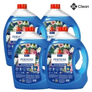 [지오클린] 퍼퓸 세탁세제 피오니 2.5L x 4개