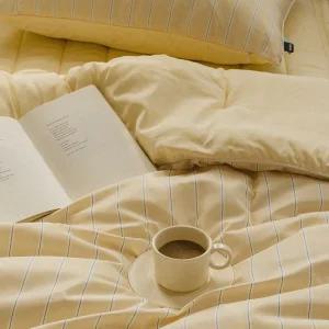 호무로 필굿 알러지케어 차렵이불세트 레몬버터 스트라이프 SS/QK/SK 228187