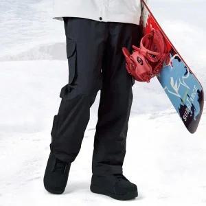[루페코리아] 푸조 남자 여성 스키복 보드복 바지 하의 팬츠 FZ-911-1 블랙
