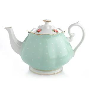 [롯데백화점]로얄알버트 뉴황실장미 티포트 1P(폴카로즈)