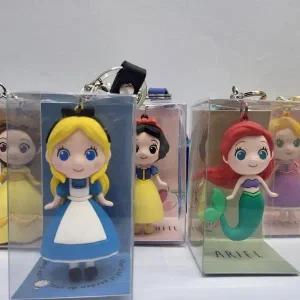 디즈니 프린세스 피규어 키링 선택 1종 굿즈 완구 (WFJK9UR)