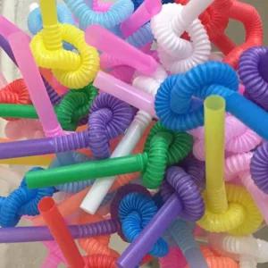 밤도깨비 야시장 요술 빨대 100개 주름/투명/슬러시/롱빨대/슬라이드/스트로우/하트/색빨대