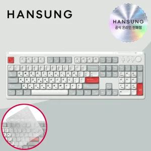 [키스킨증정] 한성 GK104 오피스마스터 저소음 사무용 사무실 무선키보드 레트로포인트