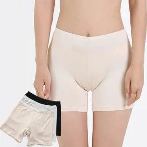 여자 아이 아동 사각팬티 속바지 모달 드로즈 속옷 살색 회색 검정