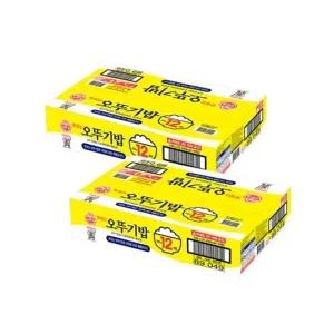 [오뚜기밥] 오뚜기밥 흰밥 210g 12입 X2박스 / 총24개JH