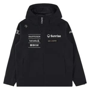 데상트 스위스 스키 2LAYER 방풍 자켓 SQ323SJK91 BLK0