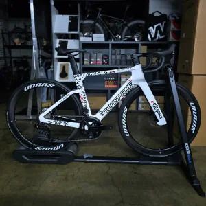 윈스페이스 C5 에어로 105 Di2 풀카본 로드 자전거 그래피티