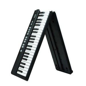 접이식 피아노 88 휴대용 심천 전자 초보 4단 미디플러스 eleo피아노 블랙