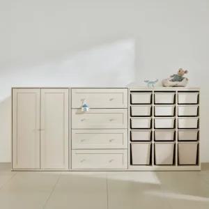 한샘 샘키즈 보나 프레임 옷장세트2600