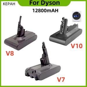 다이슨 V10 V7 V8 배터리, 동물 앱솔루트 플러피 무선 진공 청소기, 25.2V 3800mAh-12800mAh, 신제품
