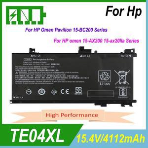 HP Owmen15-ax200 15-ax250wm 15-ax243dx15-ax252nr 15-ax220txHP 파빌리온 15-bc200 TE04XL 로프탑 배터리