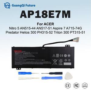 AP18E7M Acer Predator Helios 300 PH315-52 Triton 용 58.75Wh 15.4V 노트북 배터리