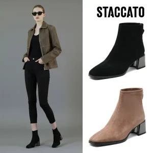 [롯데백화점]스타카토 [딜크릿] 여성앵클부츠 SUEDEDGE_Y21806F09_2COLOR