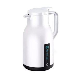 12V/24V 겸용 차량용 커피포트 주전자 1000ML 화이트 블랙
