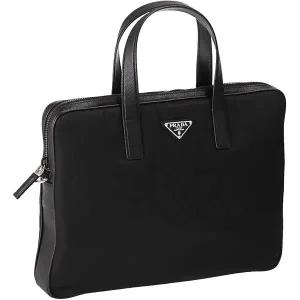 PRADA 25FW 리나일론 가죽 브리프케이스 (2VE368 2DMH F0002) 115622