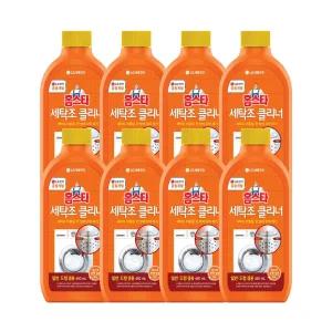 홈스타 세탁조 클리너 450ml x 8 살균소독 악취제거 세탁기 드럼 통돌이 세척